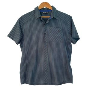 Arc'teryx Men's Plaid Short Sleeve Collared Button Down